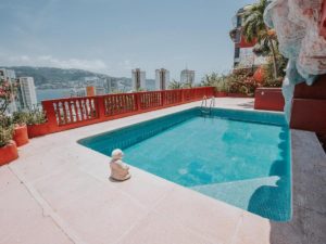 Casa con alberca con vistas a la bahia - Hotel en Costera Acapulco, Acapulco que acepta mascotas